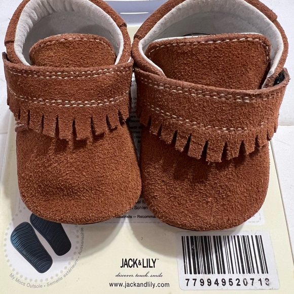 Jack & Lily Other - Tan Kids Moccasins
